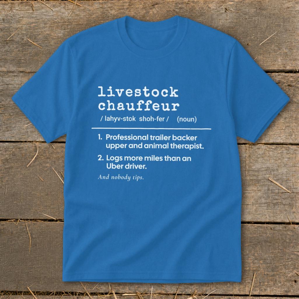 Livestock Chauffeur Definition Youth Tee