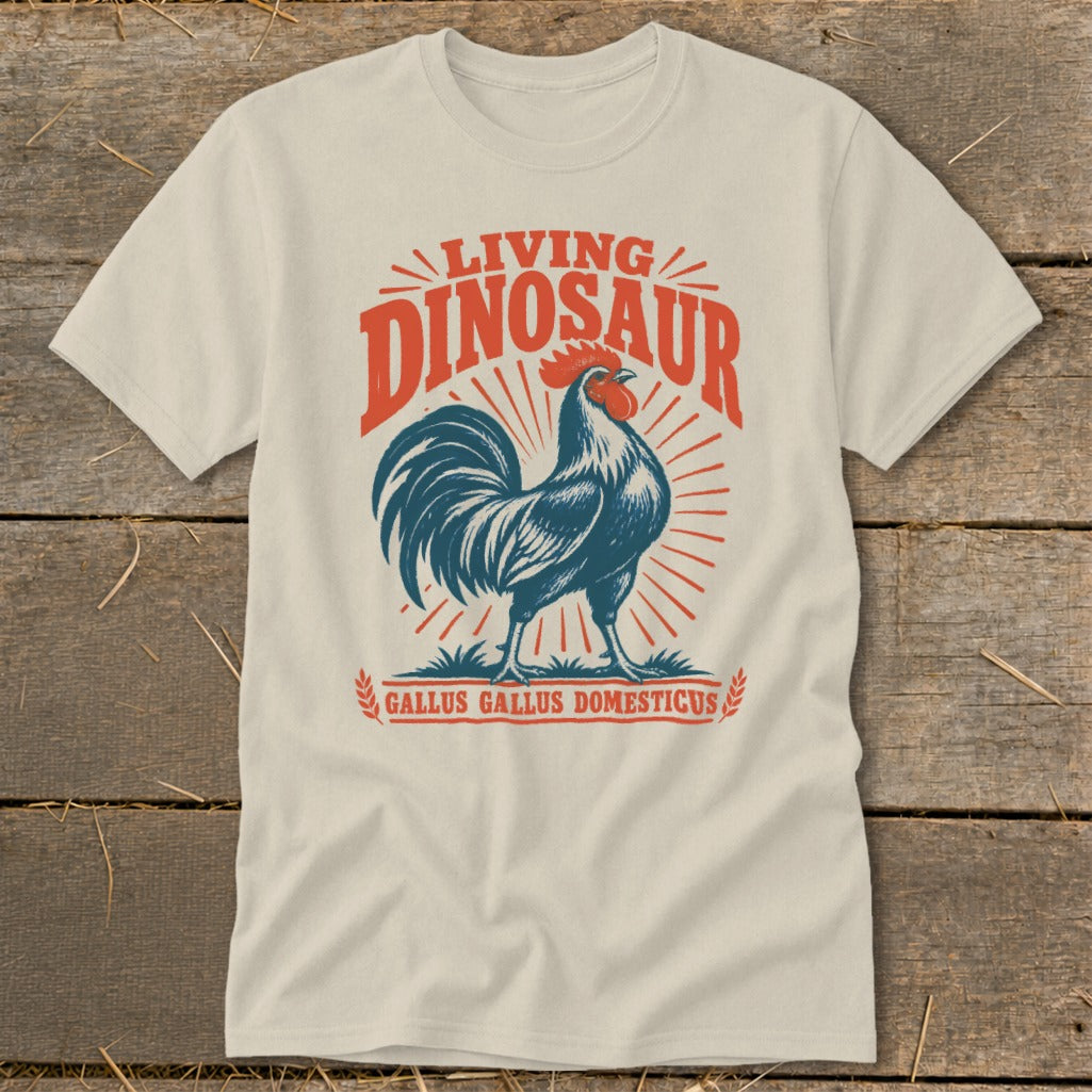 Living Dinosaur Rooster Classic Tee
