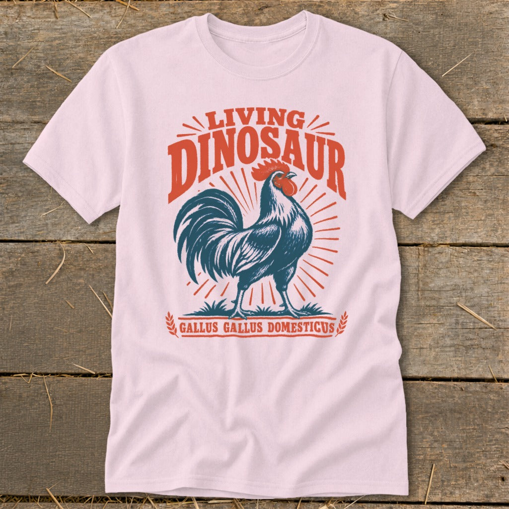 Living Dinosaur Rooster Classic Tee