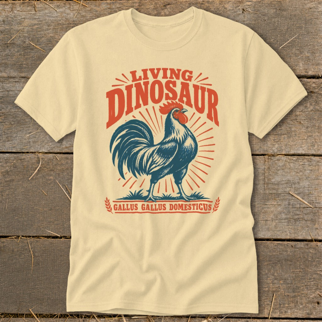Living Dinosaur Rooster Classic Tee