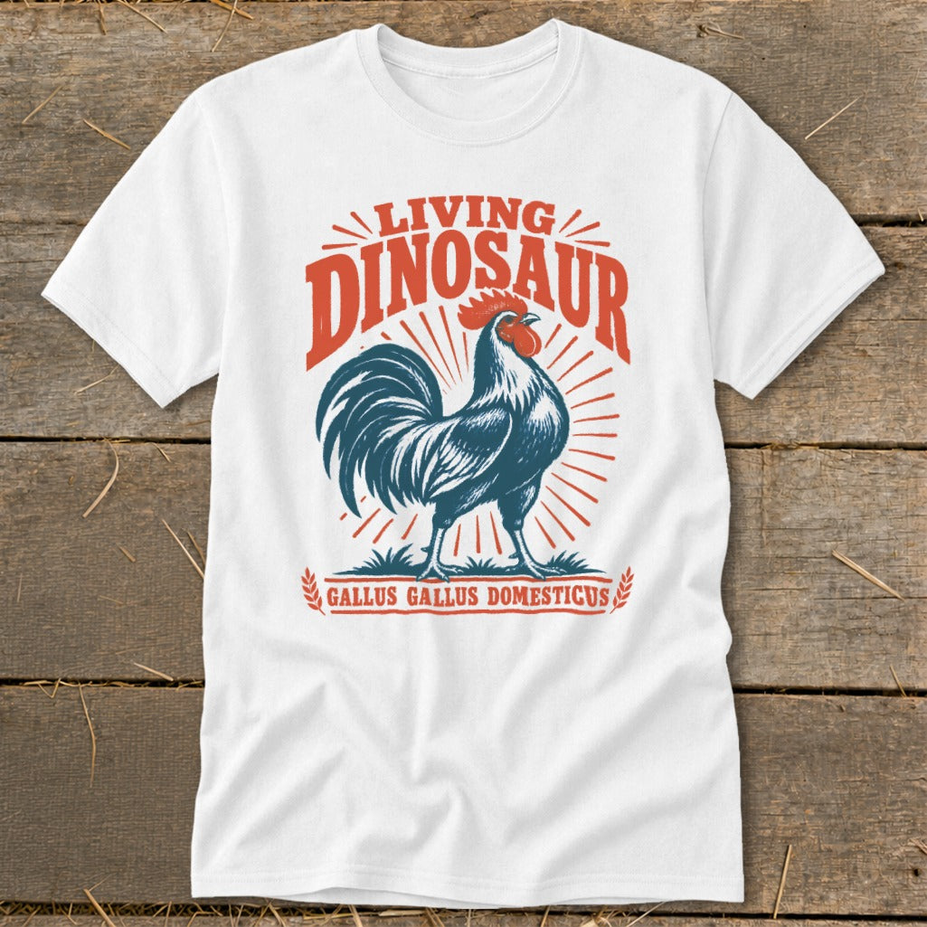 Living Dinosaur Rooster Classic Tee