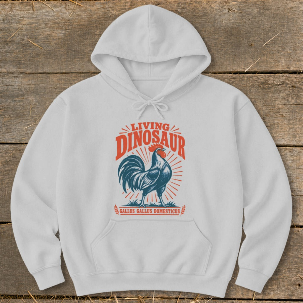 Living Dinosaur Rooster Hoodie