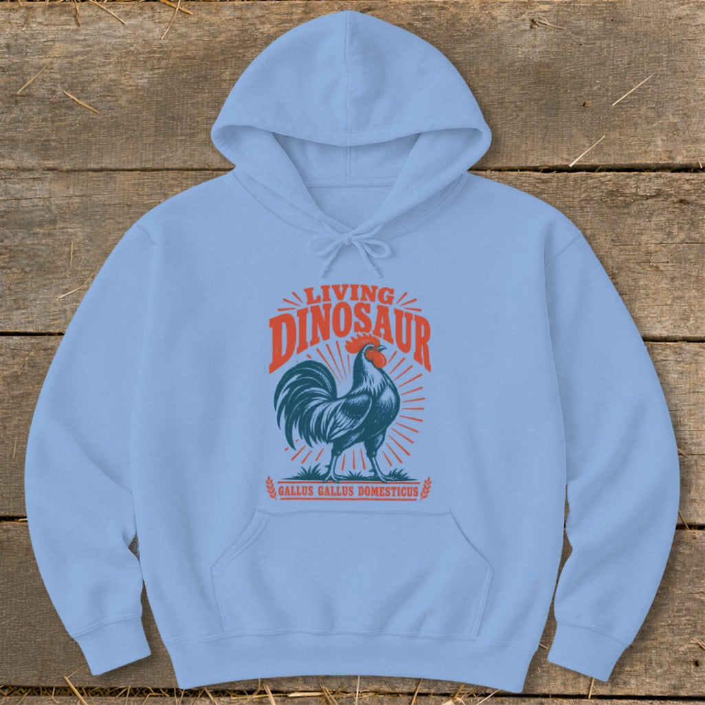 Living Dinosaur Rooster Hoodie