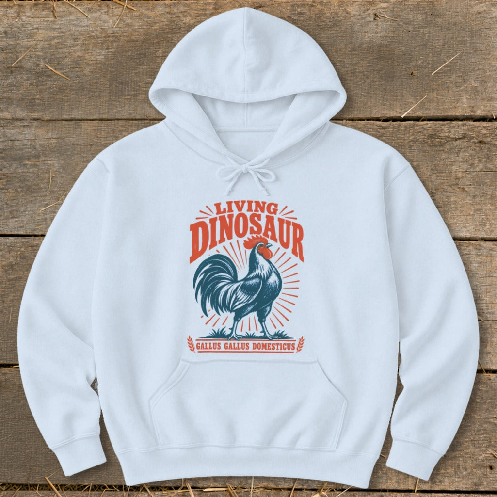Living Dinosaur Rooster Hoodie