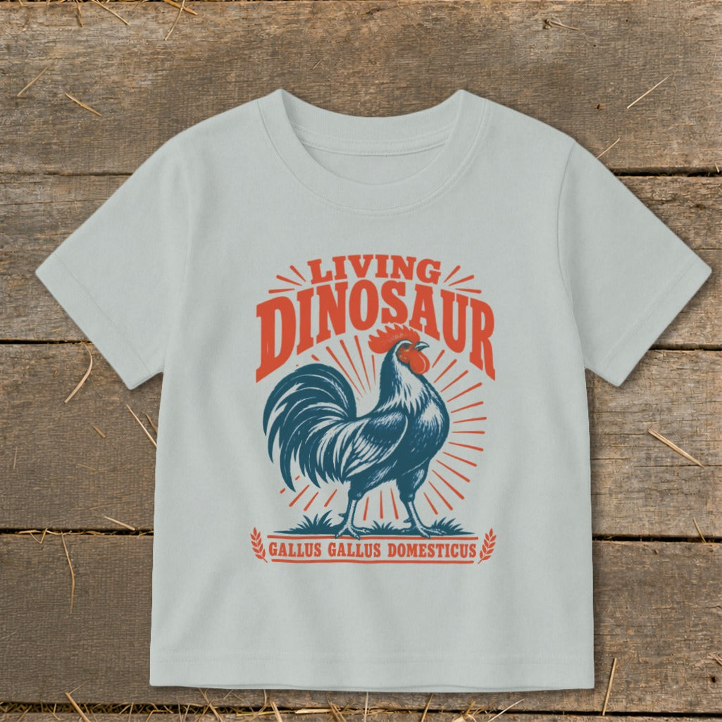 Living Dinosaur Rooster Toddler Tee