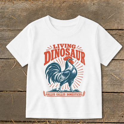 Living Dinosaur Rooster Toddler Tee