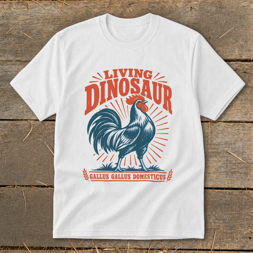 Living Dinosaur Rooster Youth Tee