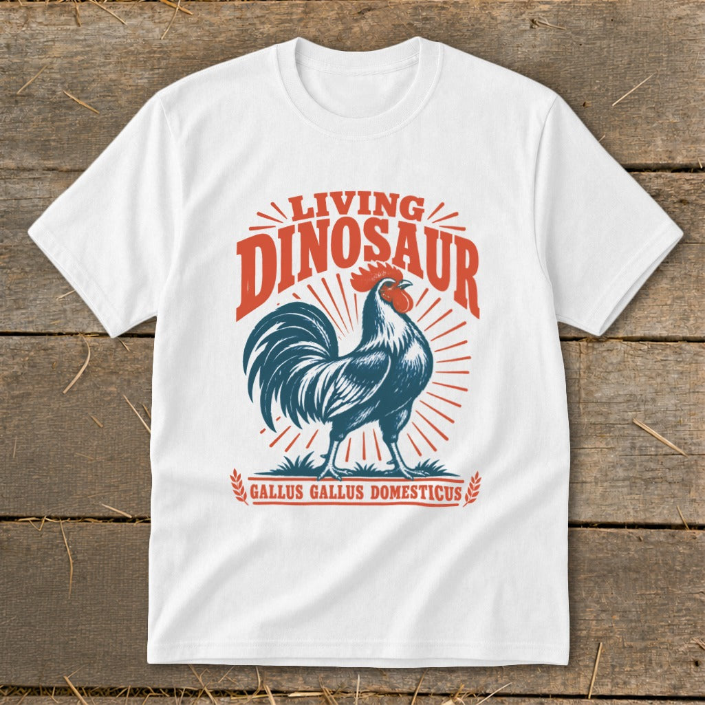 Living Dinosaur Rooster Youth Tee