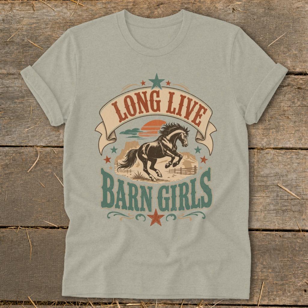 Long Live Barn Girls Softstyle Tee