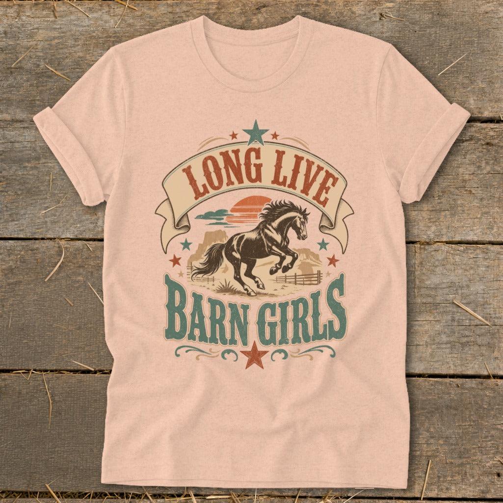 Long Live Barn Girls Softstyle Tee