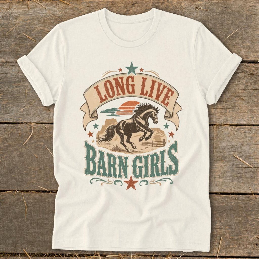 Long Live Barn Girls Softstyle Tee