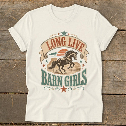 Long Live Barn Girls Softstyle Tee
