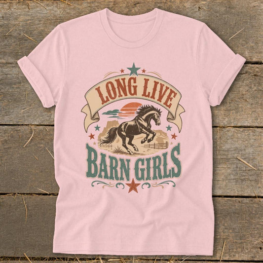 Long Live Barn Girls Softstyle Tee
