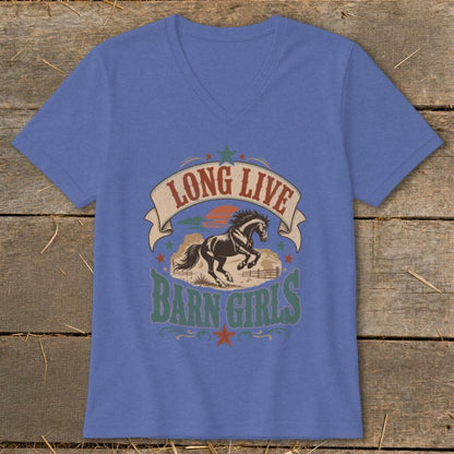 Long Live Barn Girls V-neck
