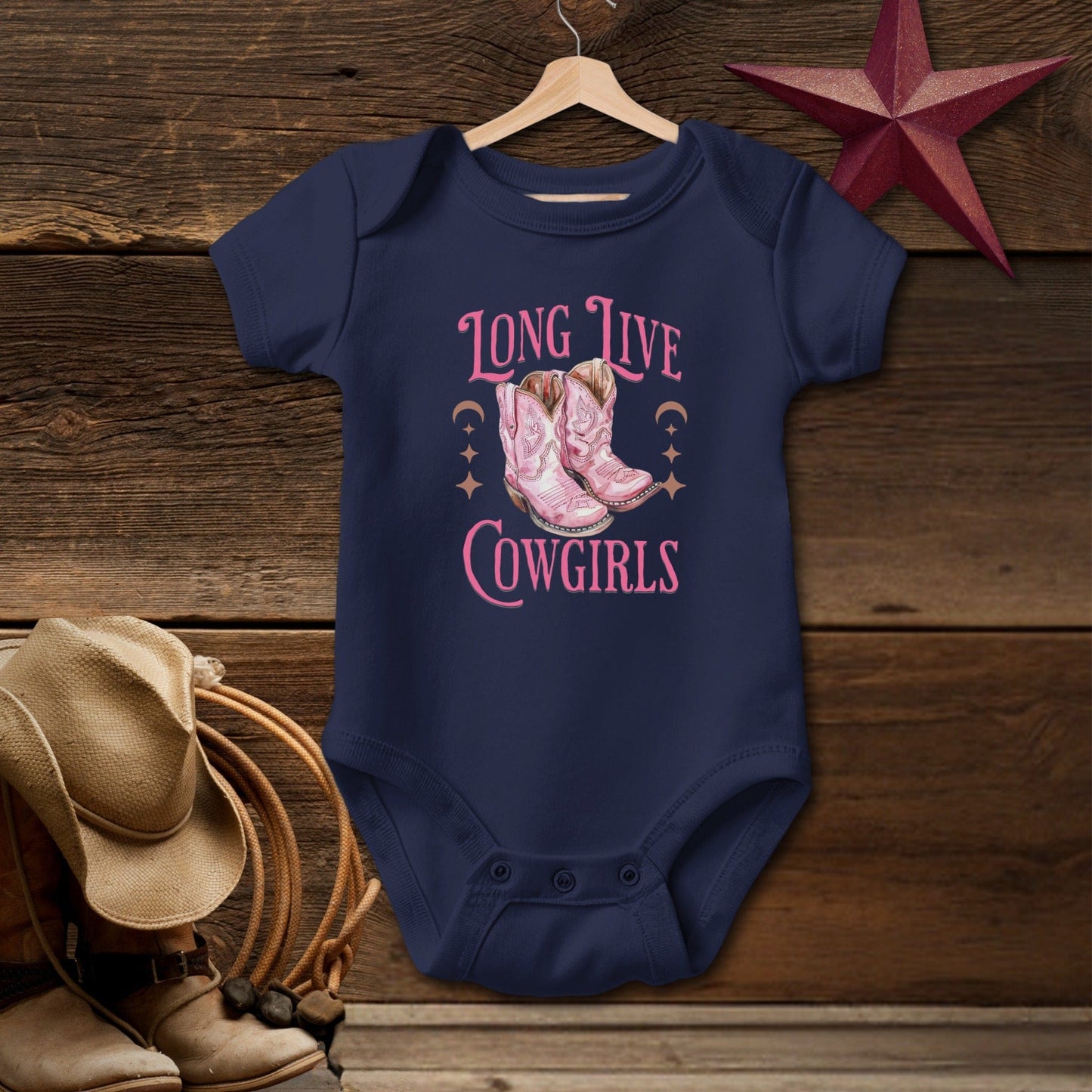 Long Live Cowgirls Bodysuit (Baby)