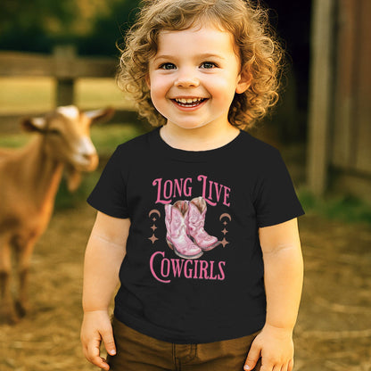 Long Live Cowgirls T-shirt (Toddler)
