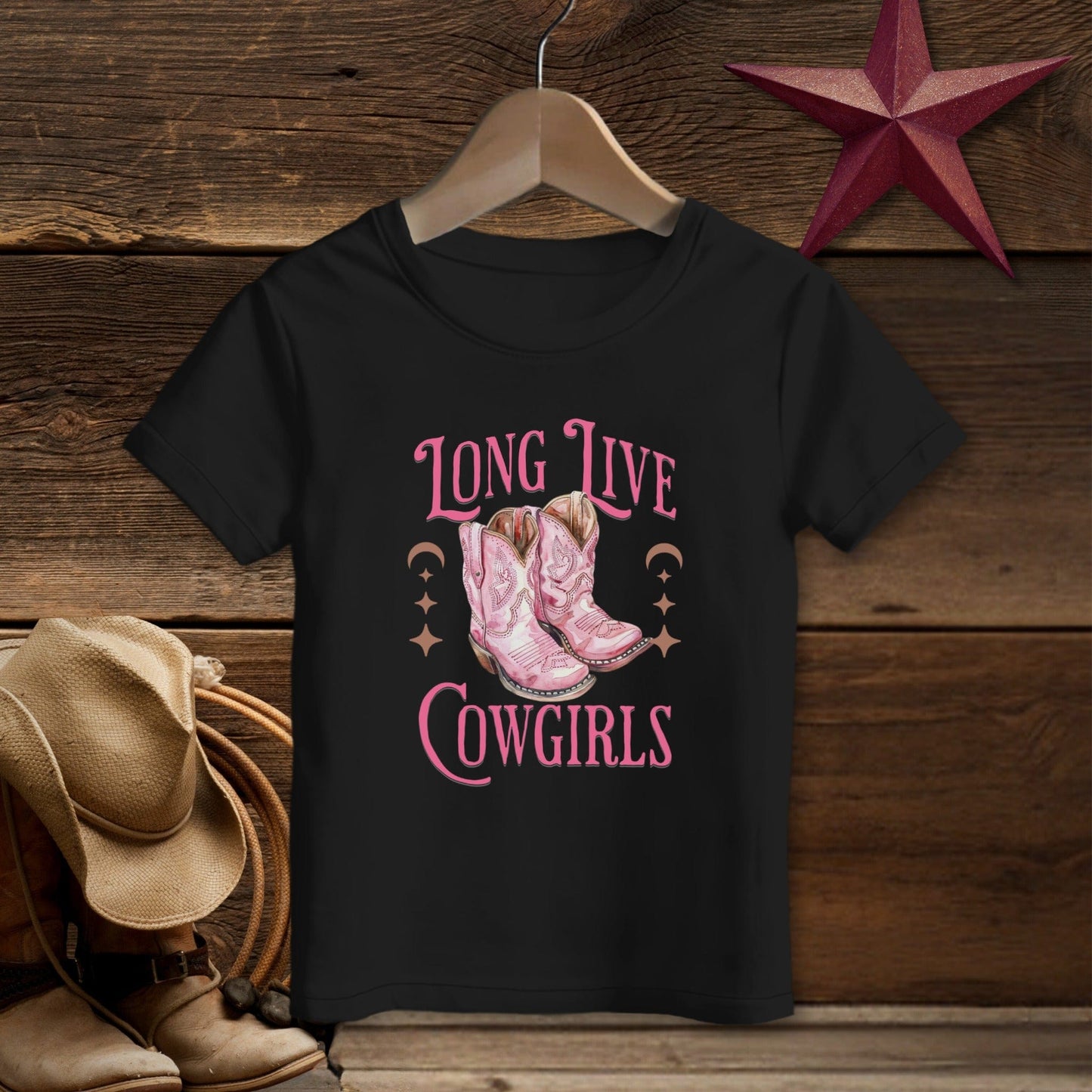 Long Live Cowgirls T-shirt (Toddler)
