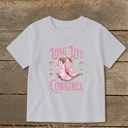 Long Live Cowgirls Toddler Tee