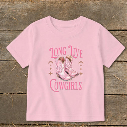 Long Live Cowgirls Toddler Tee
