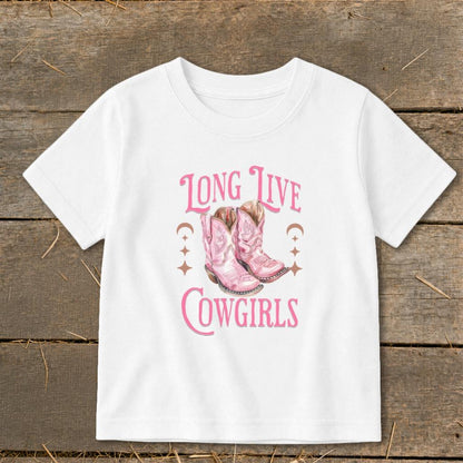 Long Live Cowgirls Toddler Tee