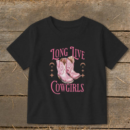 Long Live Cowgirls Toddler Tee