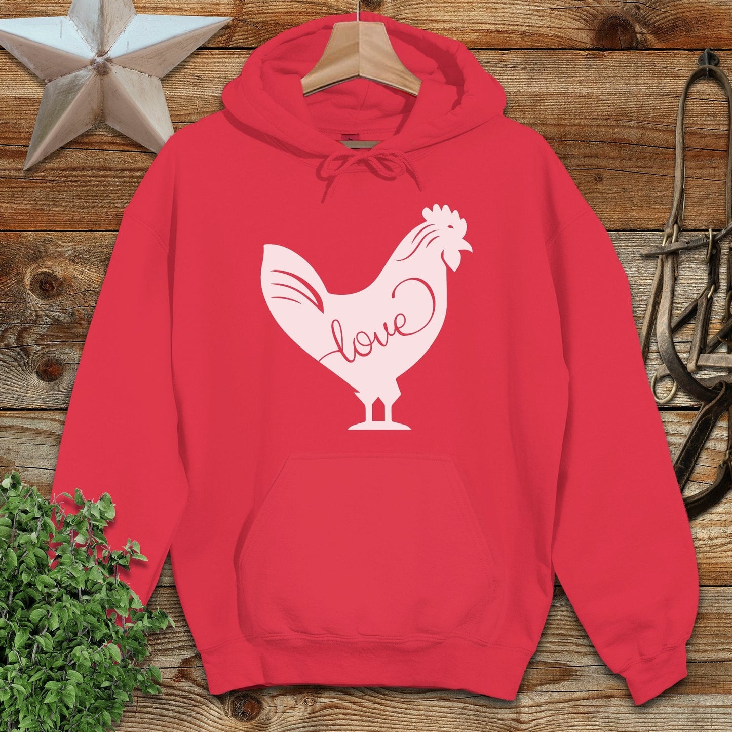 Love Chicken Hoodie