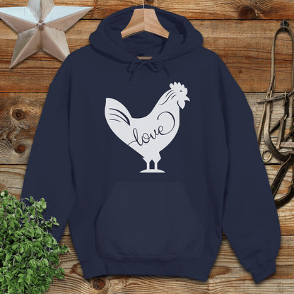Love Chicken Hoodie