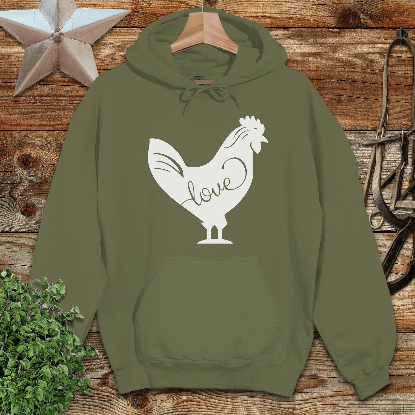 Love Chicken Hoodie