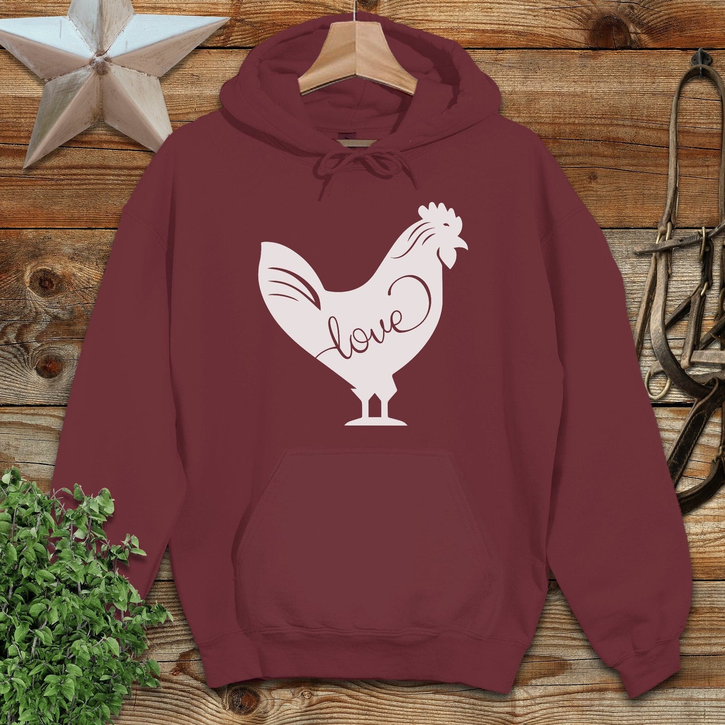 Love Chicken Hoodie