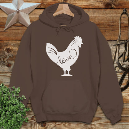 Love Chicken Hoodie