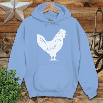 Love Chicken Hoodie