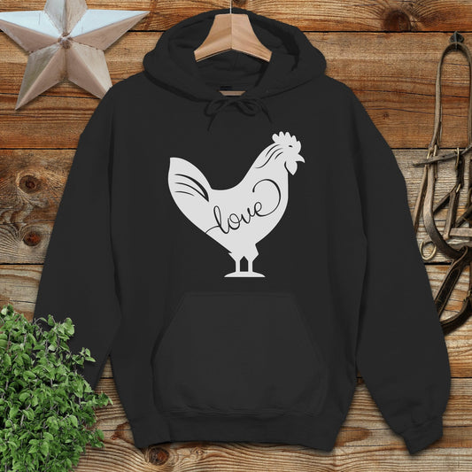 Love Chicken Hoodie