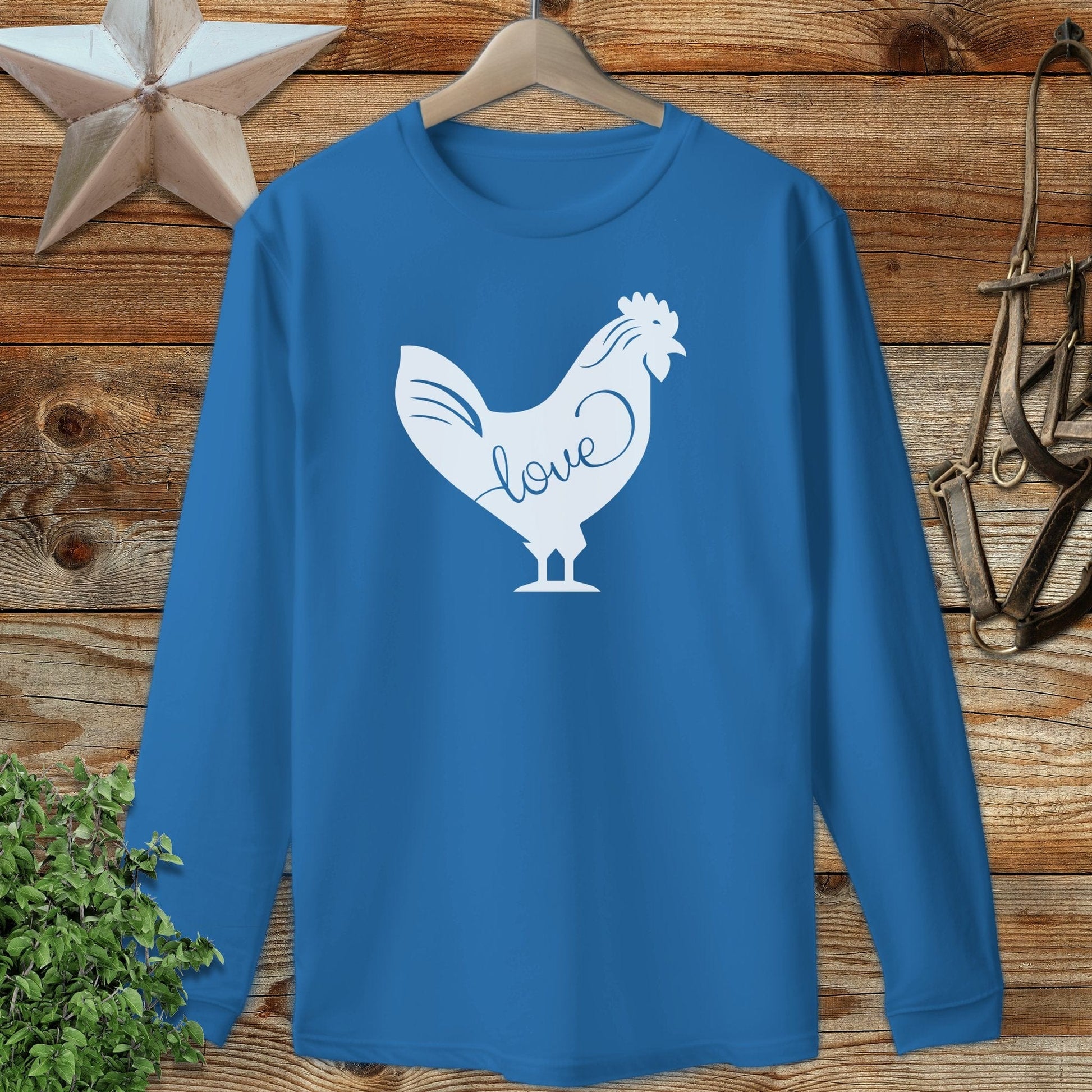 Love Chicken Long Sleeve Tee