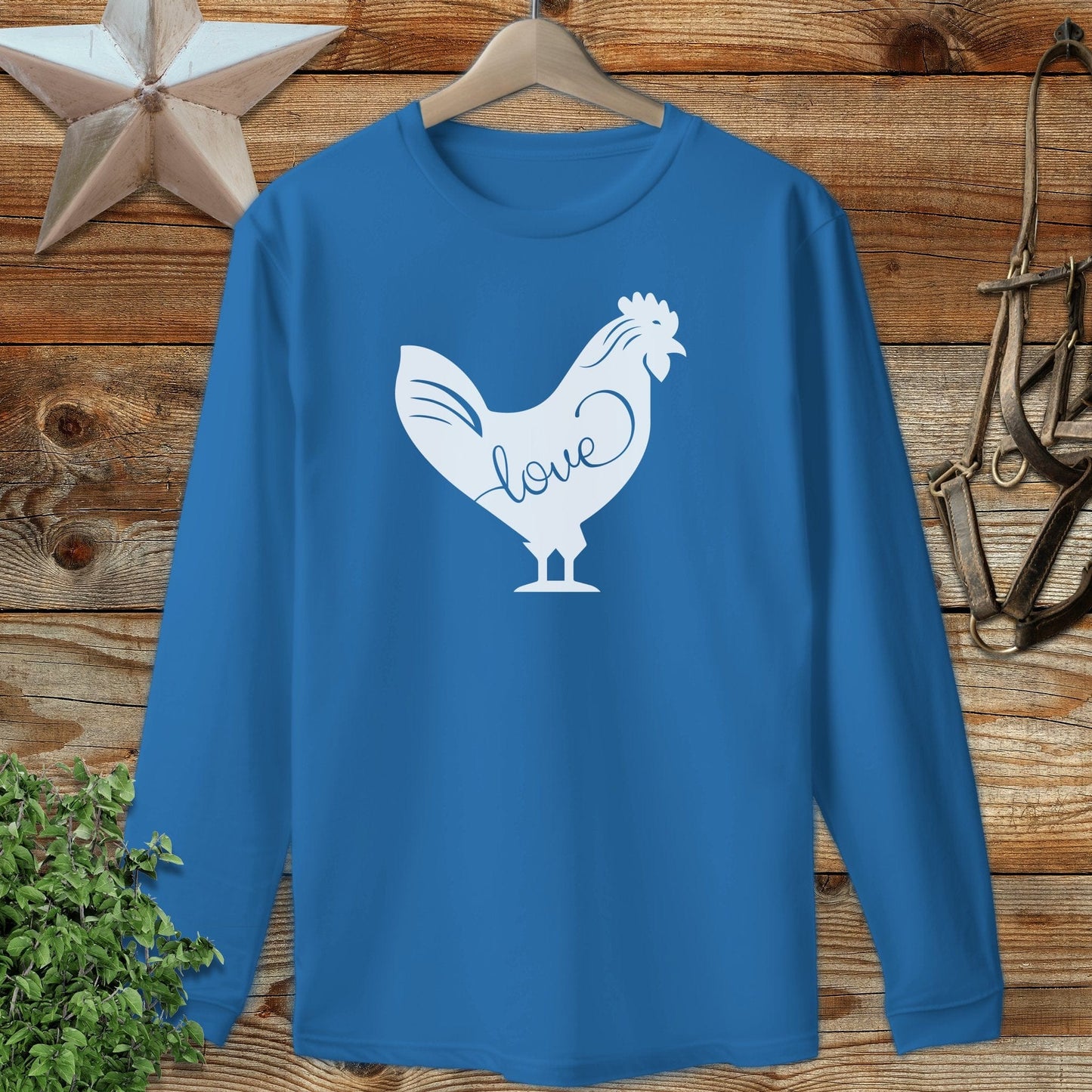 Love Chicken Long Sleeve Tee