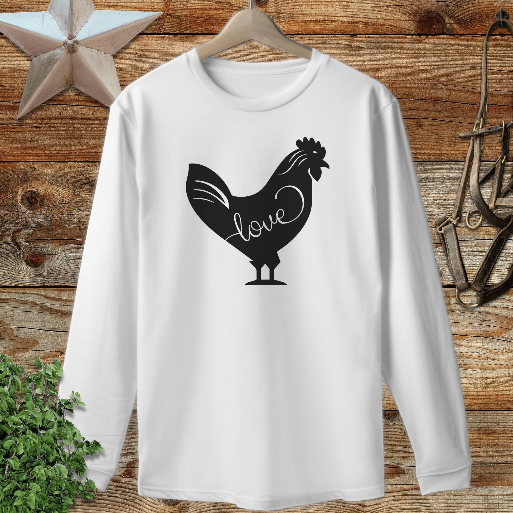 Love Chicken Long Sleeve Tee