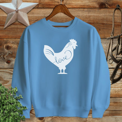 Love Chicken Sweatshirt