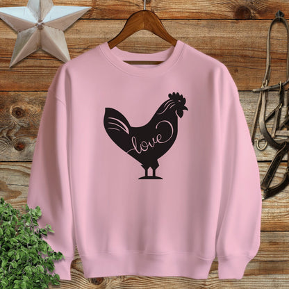 Love Chicken Sweatshirt