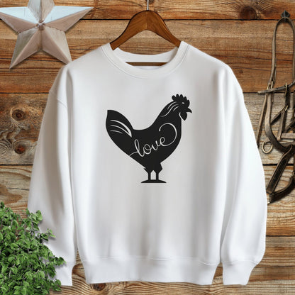 Love Chicken Sweatshirt