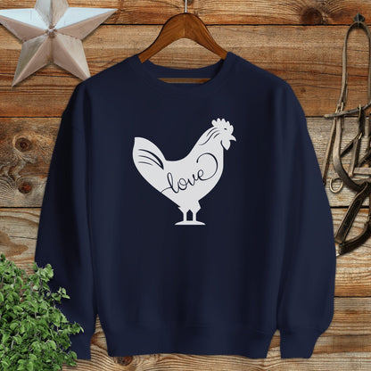 Love Chicken Sweatshirt