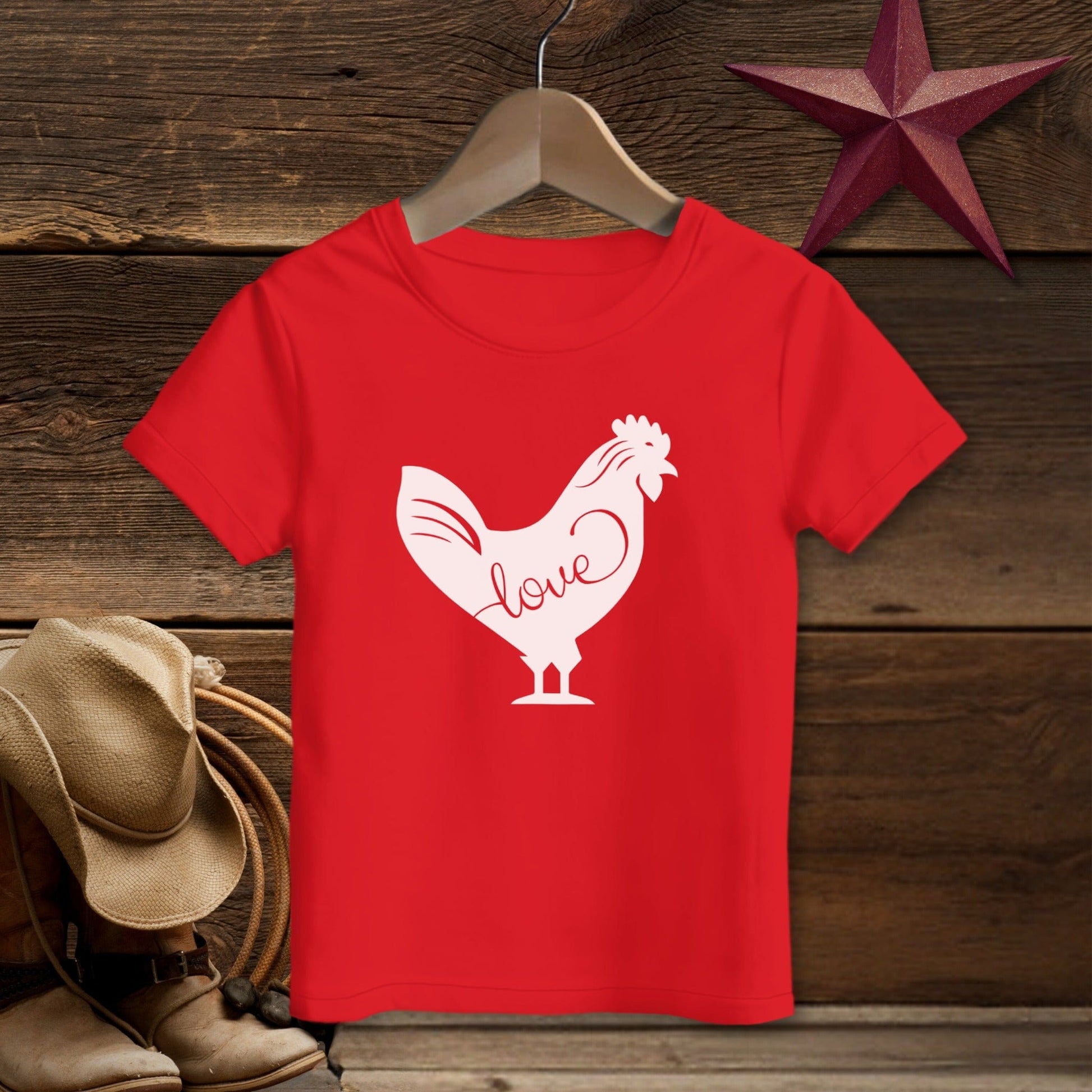 Love Chicken T-Shirt (Toddler)