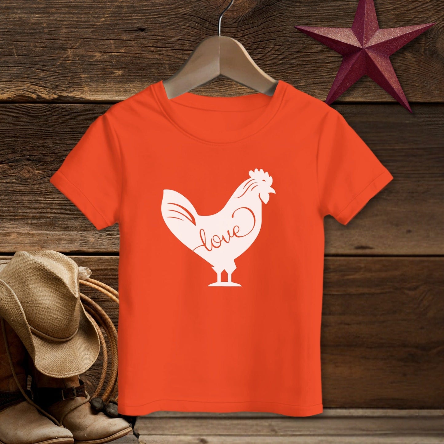 Love Chicken T-Shirt (Toddler)