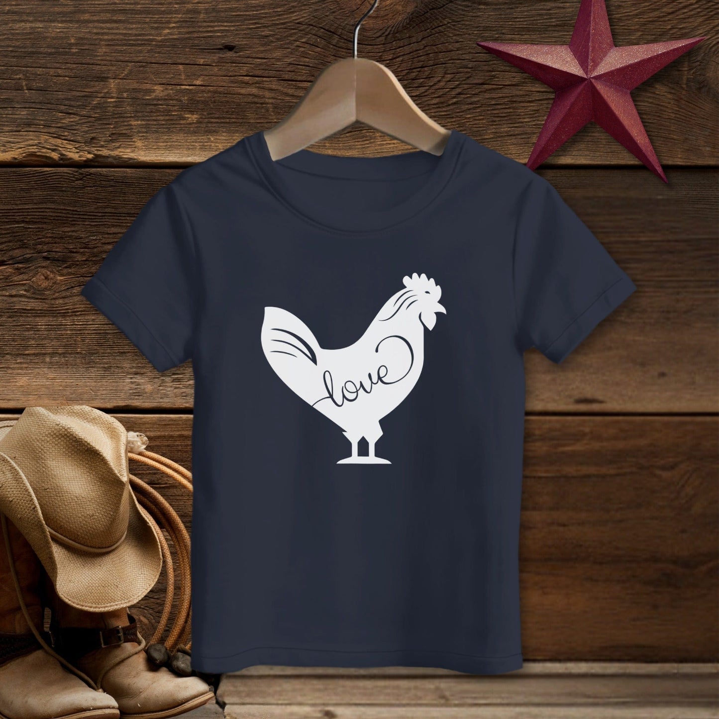 Love Chicken T-Shirt (Toddler)