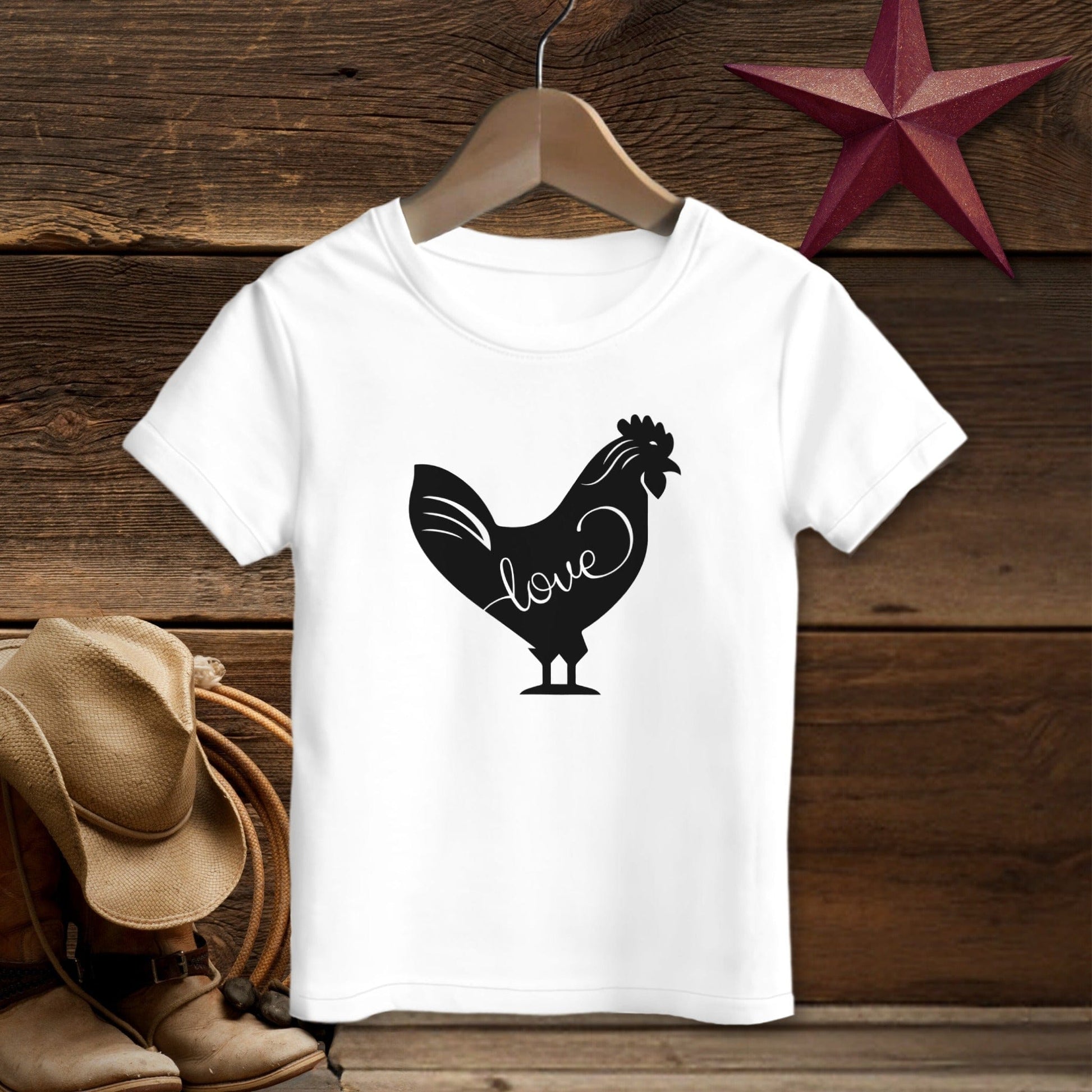 Love Chicken T-Shirt (Toddler)