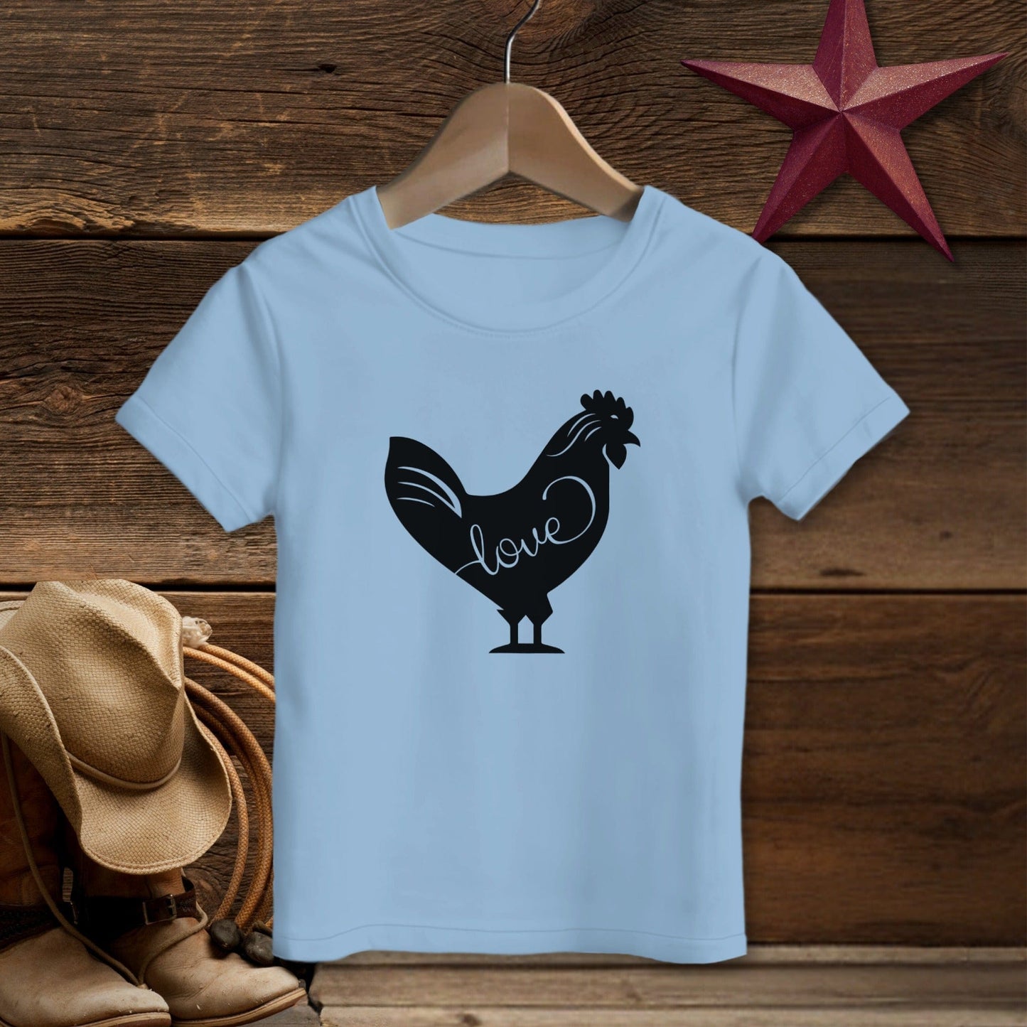 Love Chicken T-Shirt (Toddler)