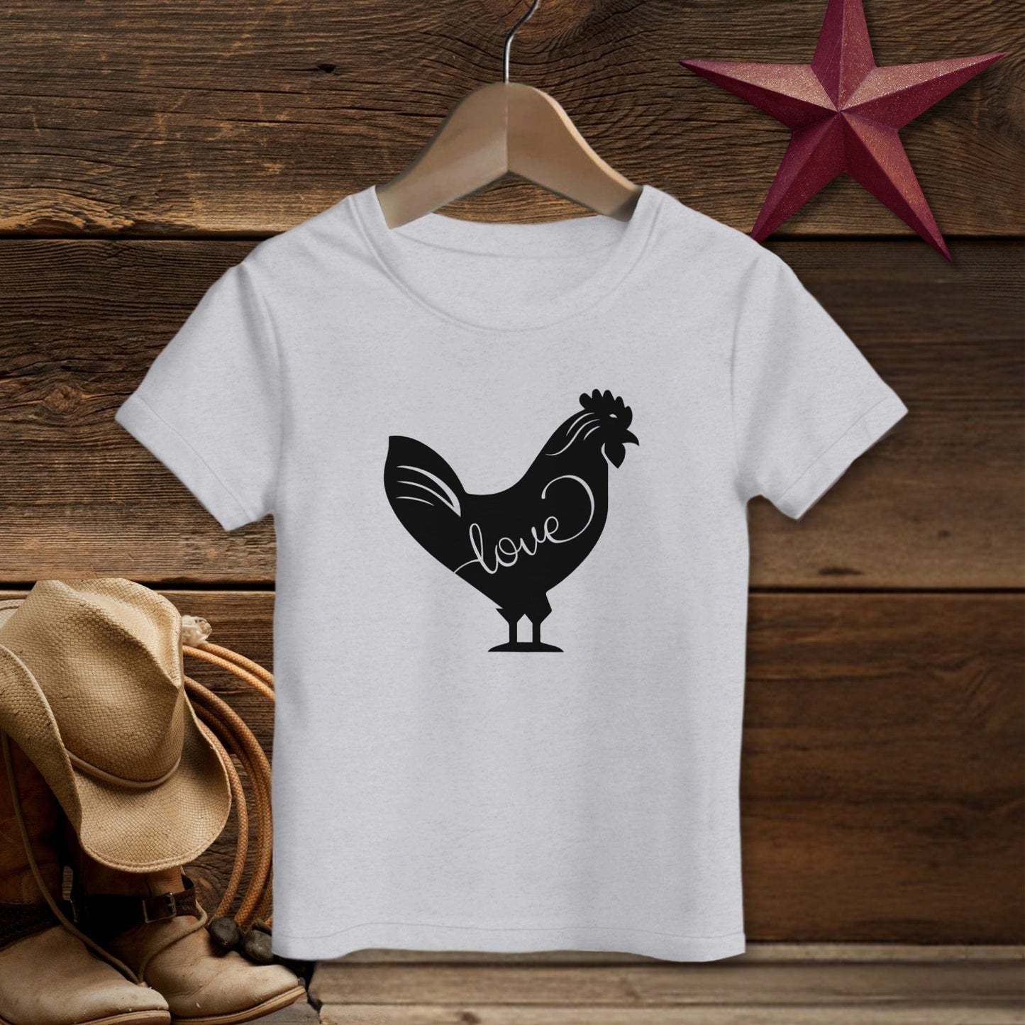 Love Chicken T-Shirt (Toddler)