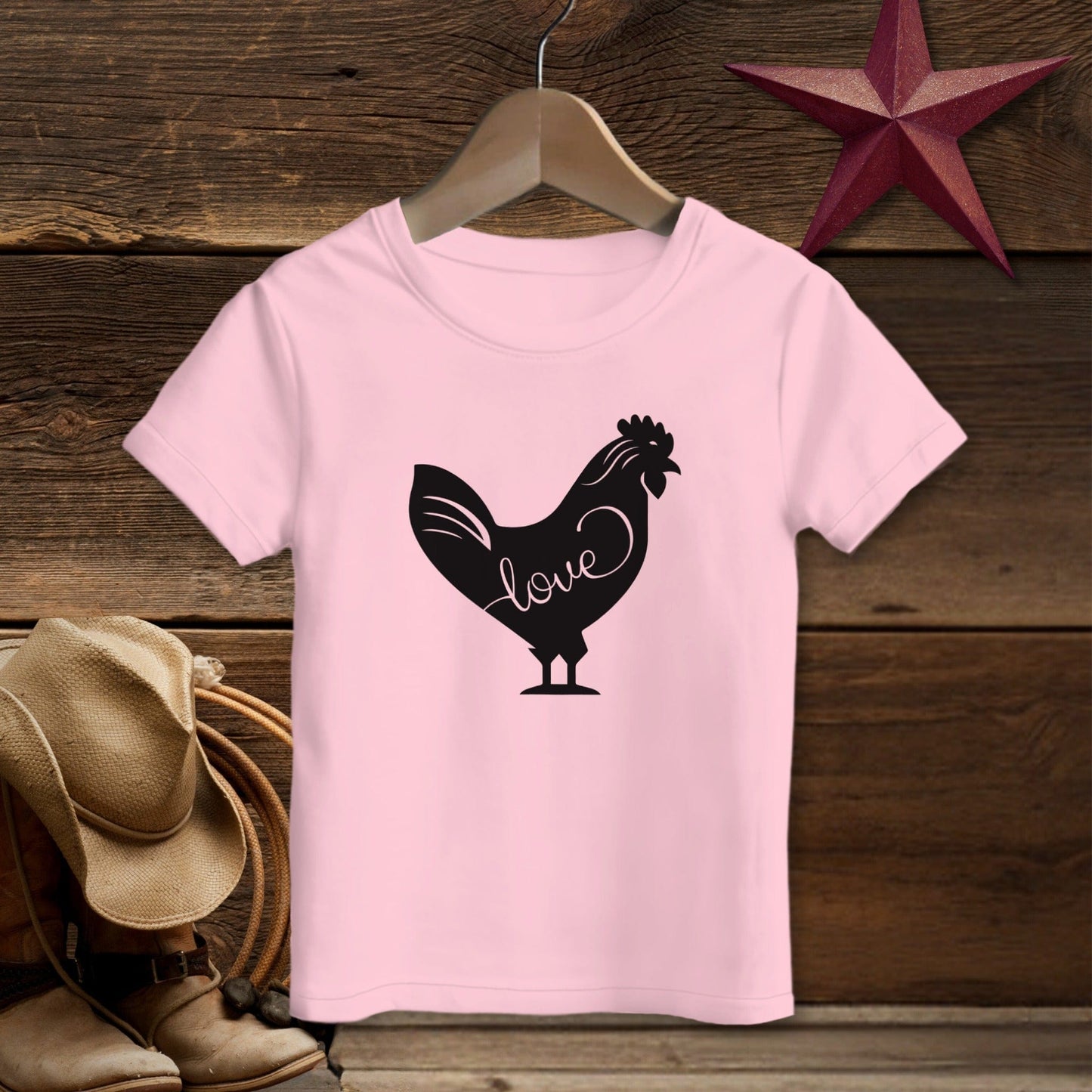 Love Chicken T-Shirt (Toddler)