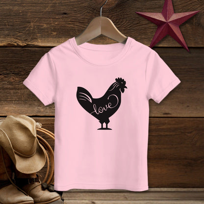 Love Chicken T-Shirt (Toddler)