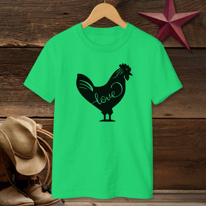 Love Chicken T-Shirt (Youth)
