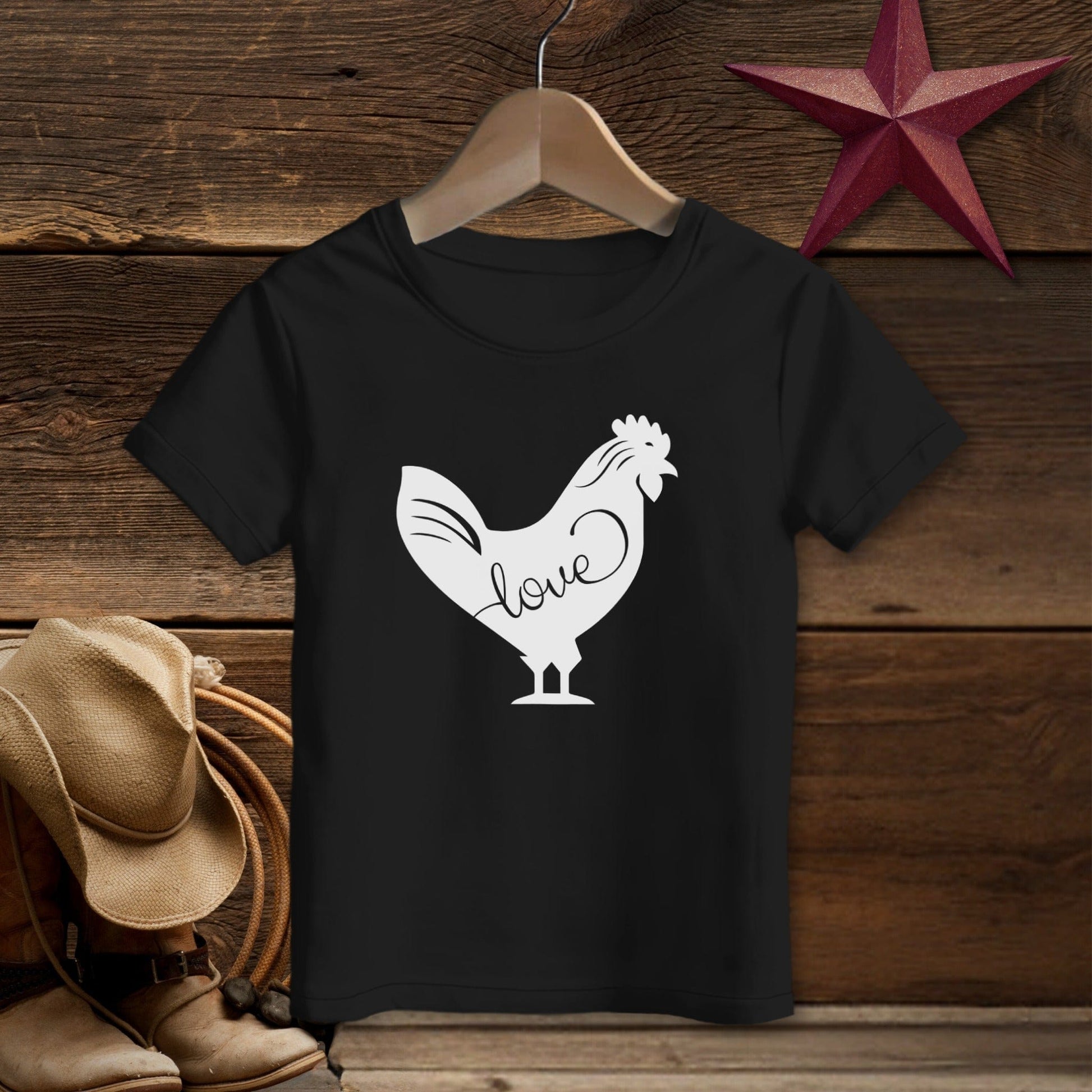 Love Chicken T-Shirt (Toddler)