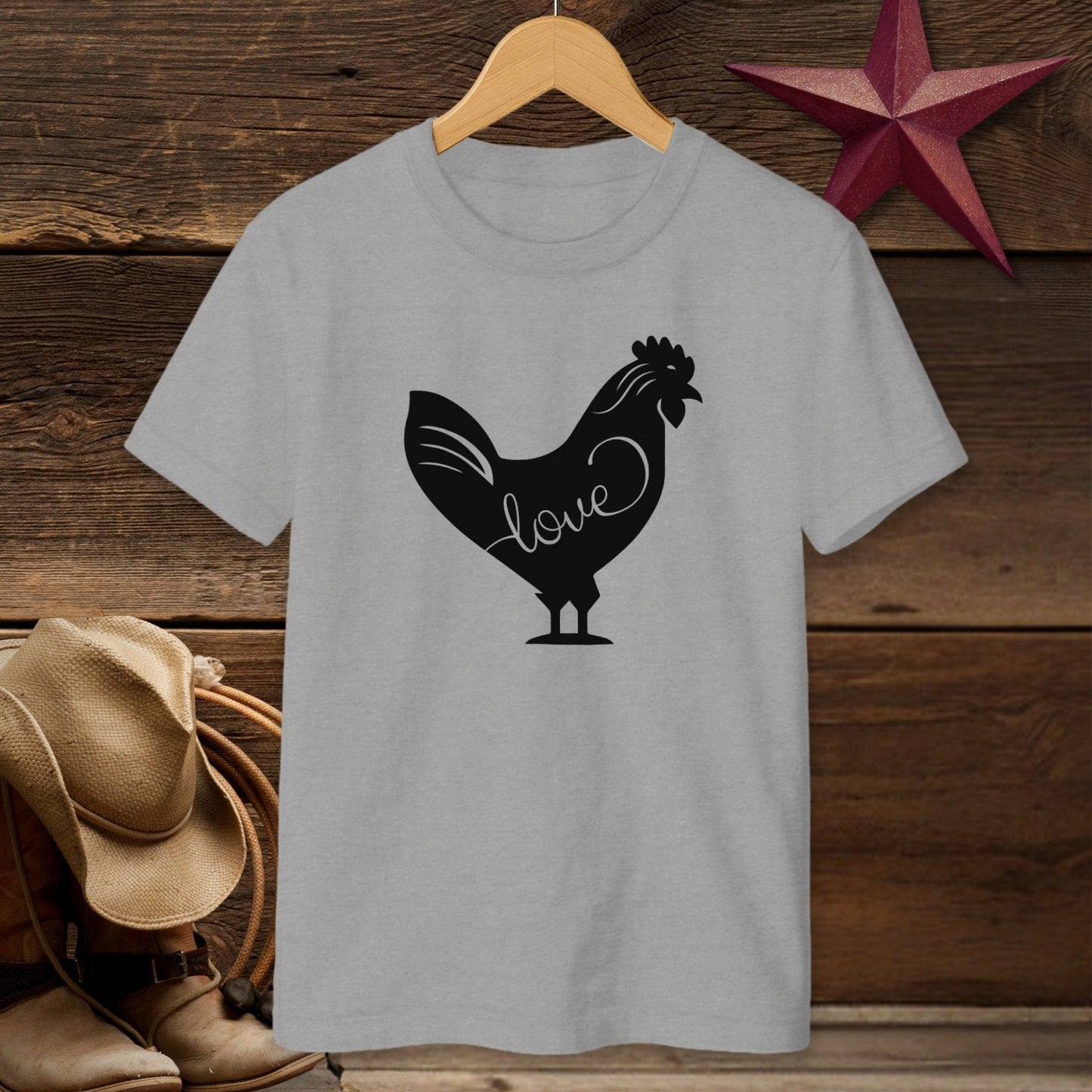 Love Chicken T-shirt (Youth)